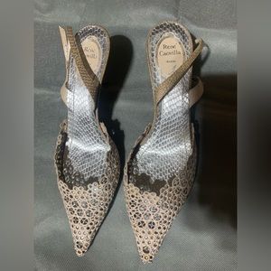 Rene Caovilla Slingbacks